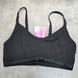 Savage X Fenty Wireless Bralette, Size 1X, Black, NWT